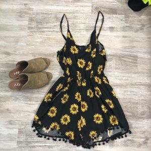 Sunflower romper